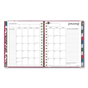 AT-A-GLANCE® Harmony Daily Hardcover Planner, 8.75 X 7, Berry Cover, 12-month (jan To Dec): 2022 freeshipping - TVN Wholesale